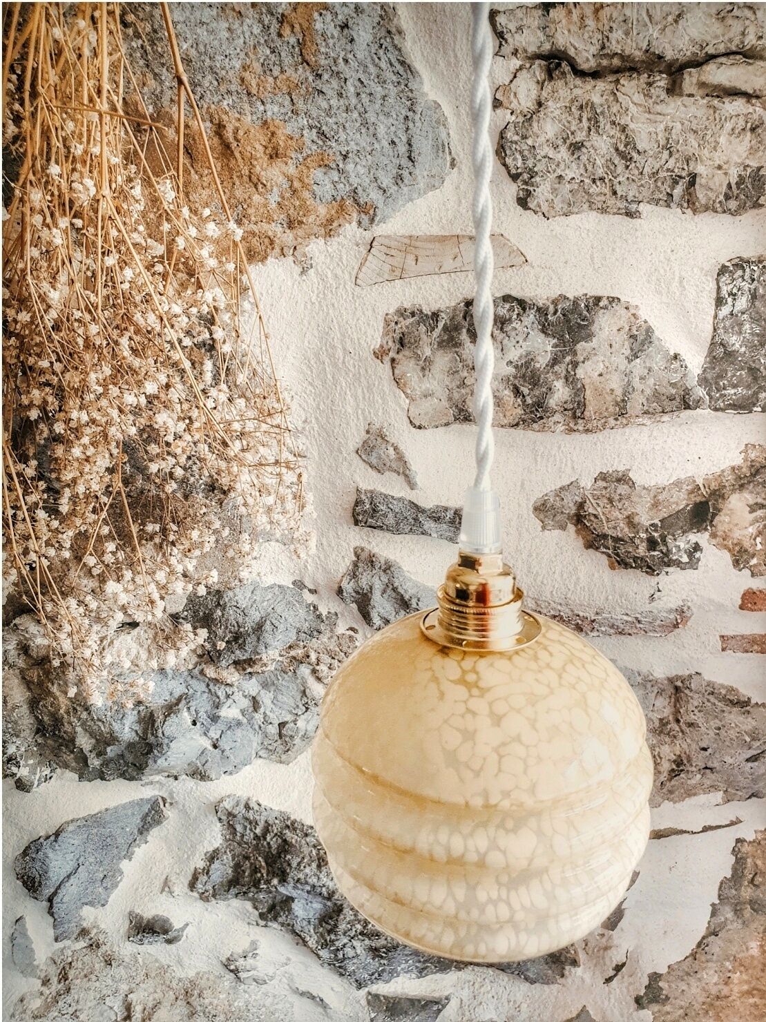 Vintage walking lamp