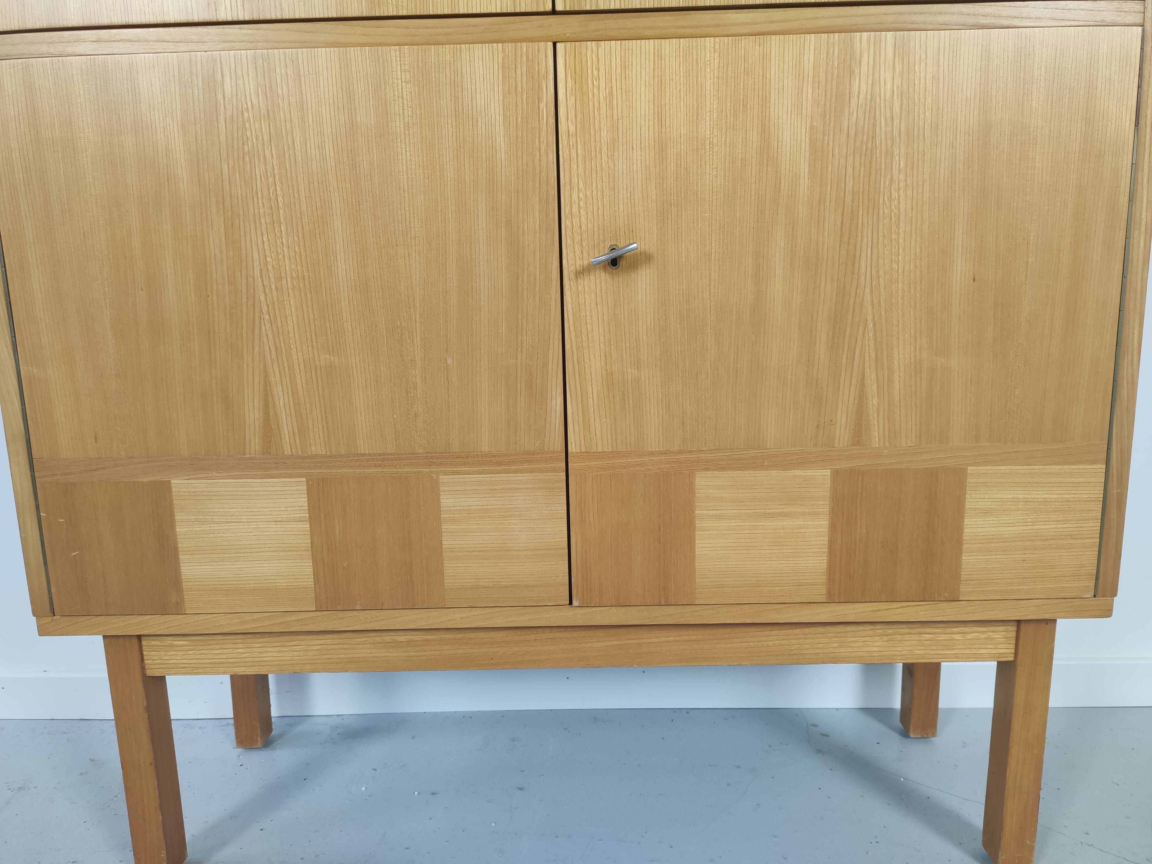 Scandinavian vintage highboard from the 60s/70s