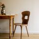 Wooden chair Baumann model Gentiane