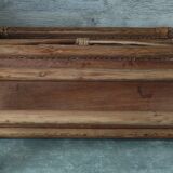 Vintage rattan shelf