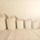 Series of 6 Sarreguemines spice jars
