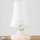 Glass table lamp, 1970s