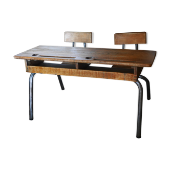 Bureau écolier années 60