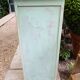 Parisian buffet patine celadon green and bluish grey