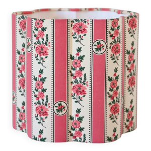 Abat-jour forme fleur - rose