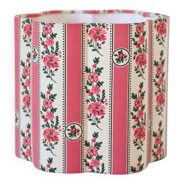 Abat-jour forme fleur Flora "sobremonte rose"