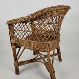 Wicker children's chair