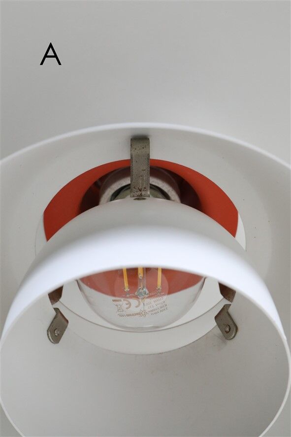 Louis Poulsen / Poul Henningsen “PH 4-3” pendant lamp / Mid-century Danish modern design / 1970s