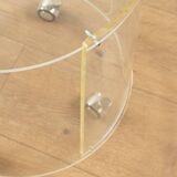 1980s Acrylic side table