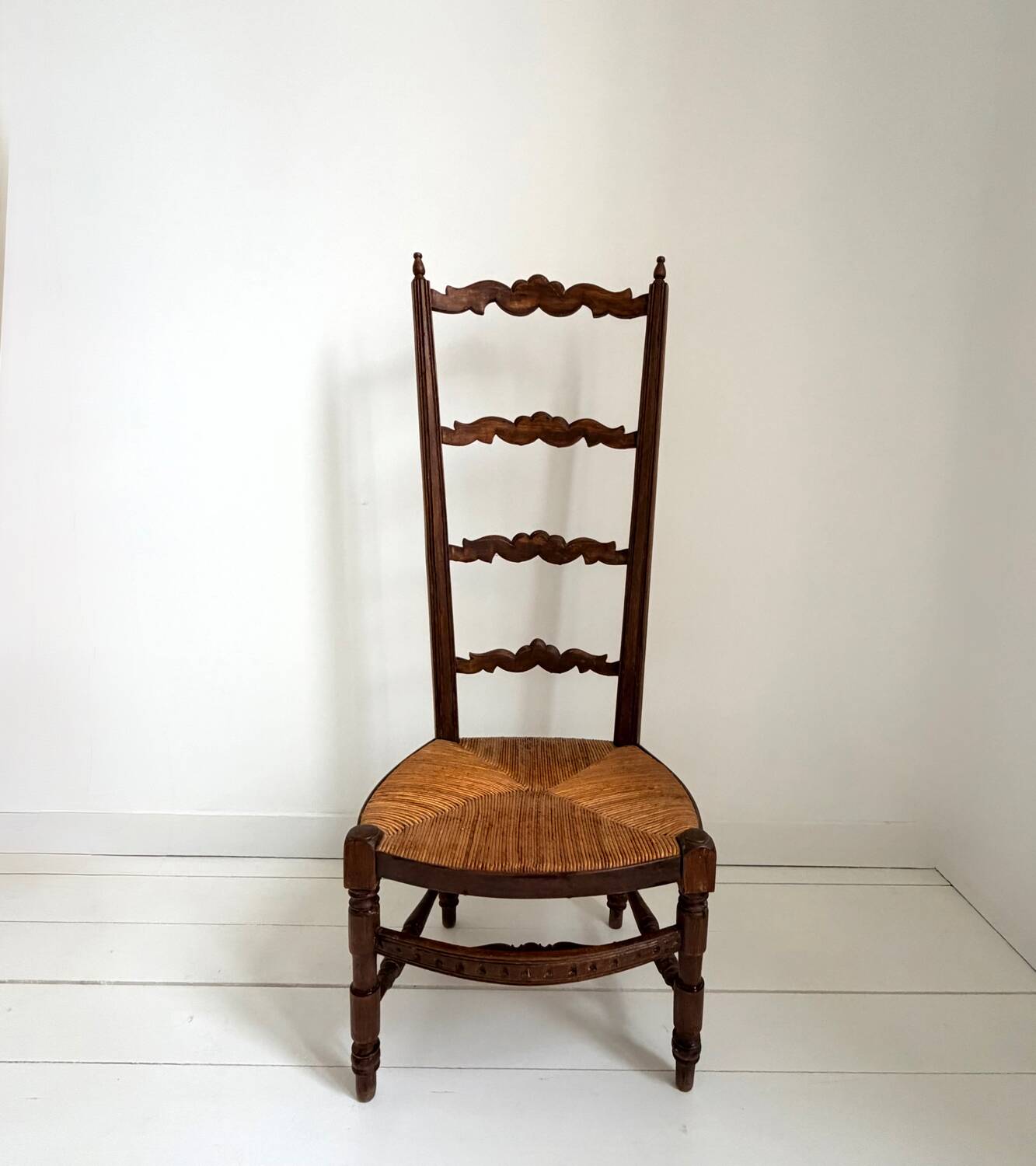Rare nursing chair / Provençal armchair from the 19th century.
