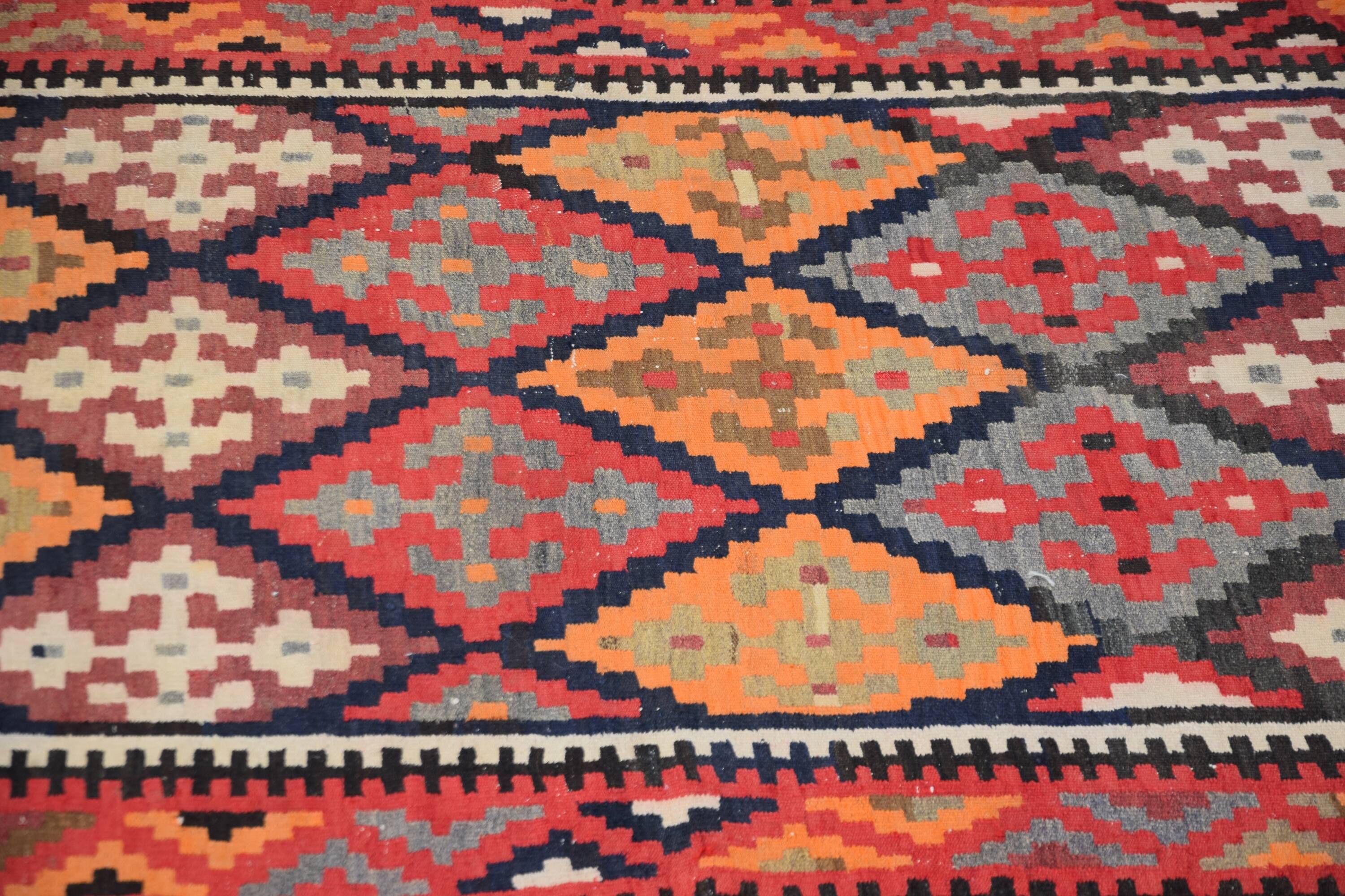 Tapis Kilim Gashgaï Iran : 310 x 1.23 Mètres- Galerie Sardje