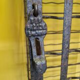 French metal wine vault from Rigidex, from the mid 1900s