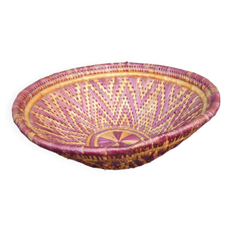 Rattan Basket Old Braid Crafts Shekhawati India