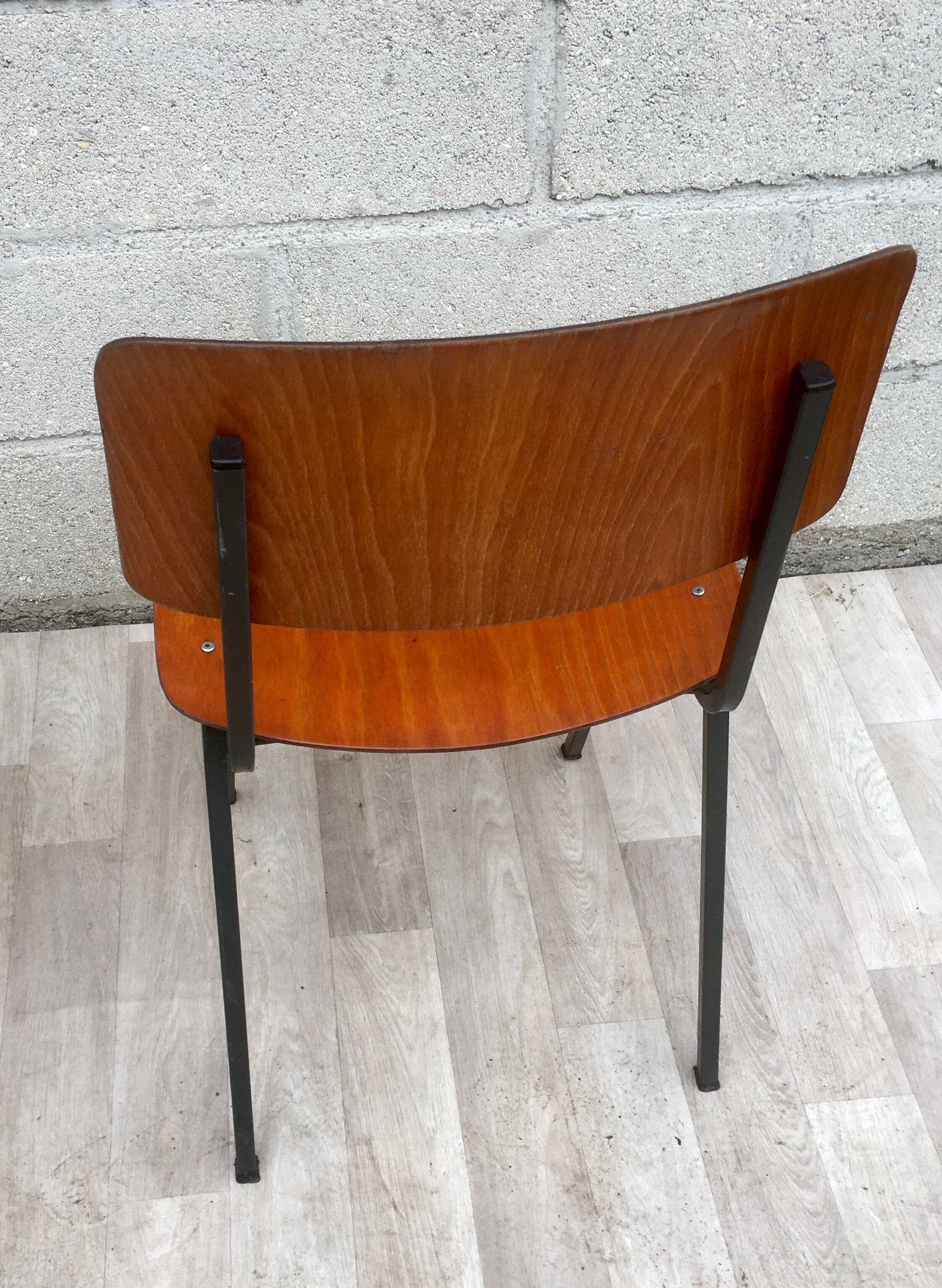 Set of 4 vintage chairs and design Eromes