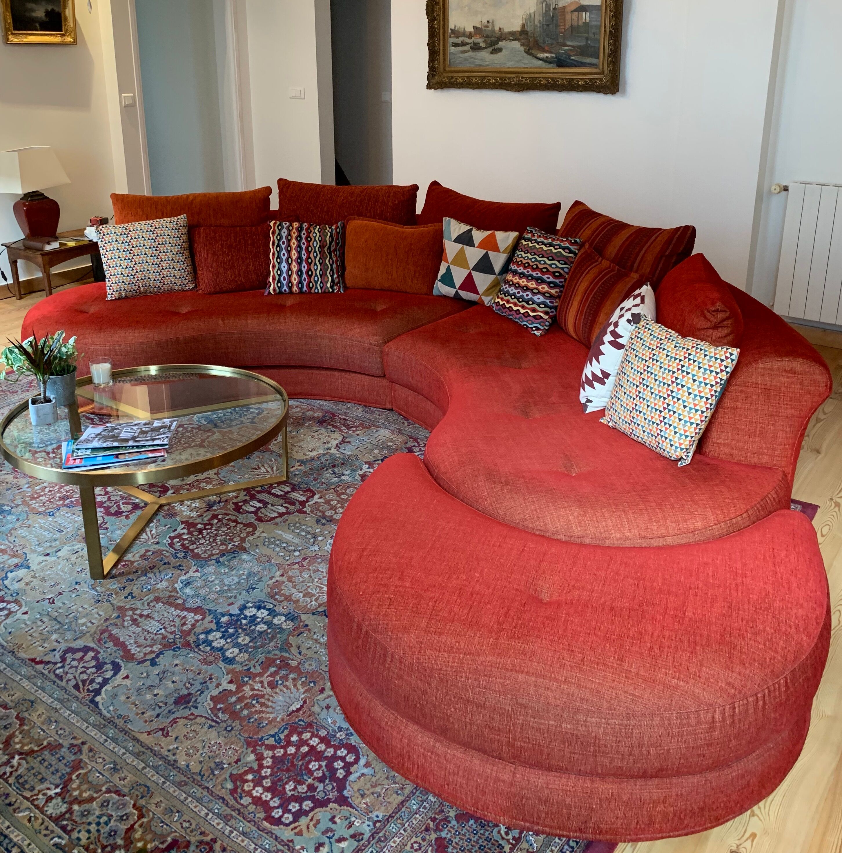 Half moon sofa - Roche Bobois