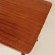 Vintage coffee table modern design 1970 mahogny