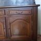 two-body oak solid wood sideboard