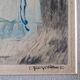 Georges Villa (1883-1965) - Colour lithograph - Gallant scene 1930