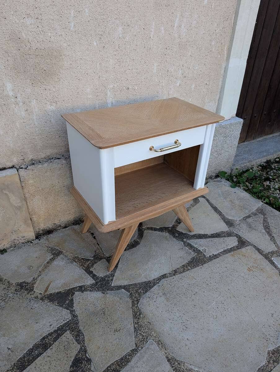 Vintage bedside table