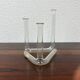 Murano vase with 3 necks, design