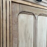 Parisian sideboard in raw wood