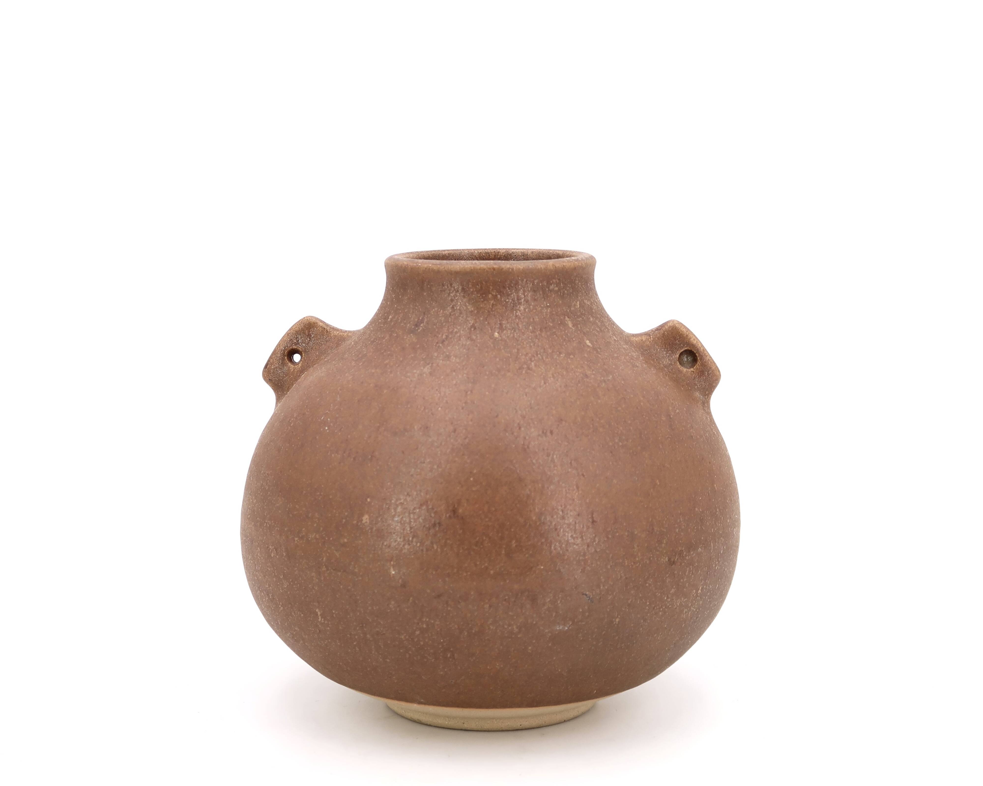 Ceramic vase with handles by Jean Claude Seris, 1970s