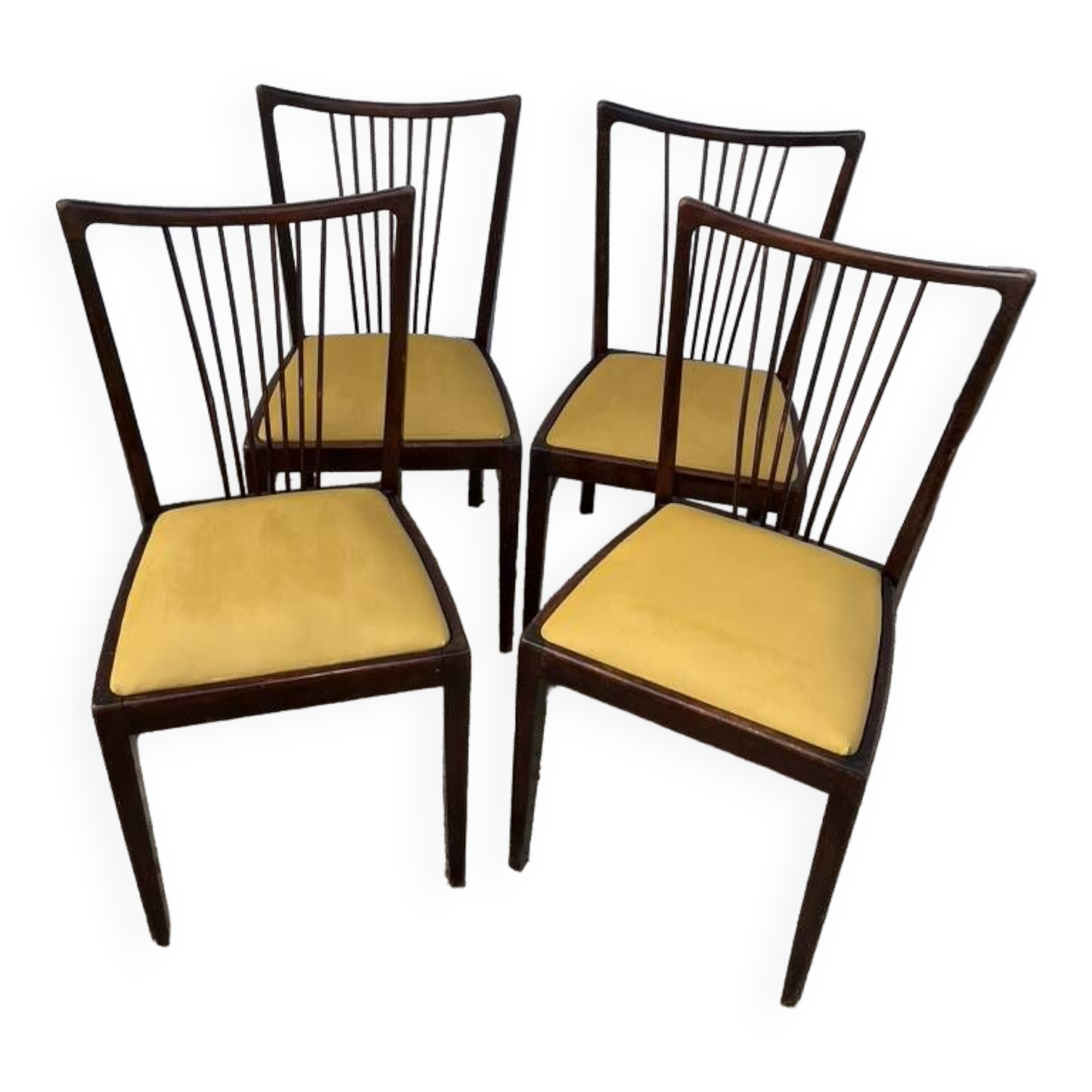 Lot de 4 chaises Casala vintage