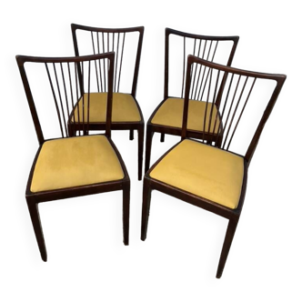 Lot de 4 chaises Casala vintage