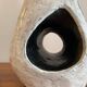 Asymmetrical ceramic lamp Vallauris France 1950, signed, unique