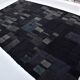 Tapis patchwork vintage noir Hmep sku 3046