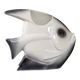 Grand vase poisson 1950 1960 vintage