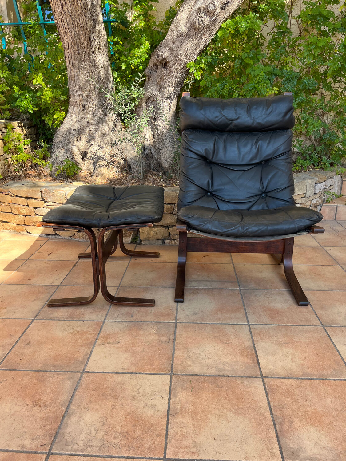 SIESTA lounge chair and ottoman by Ingmar RELLING 1965