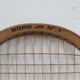 Vintage wooden tennis racket