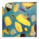 Tableau Abstrait Bleu