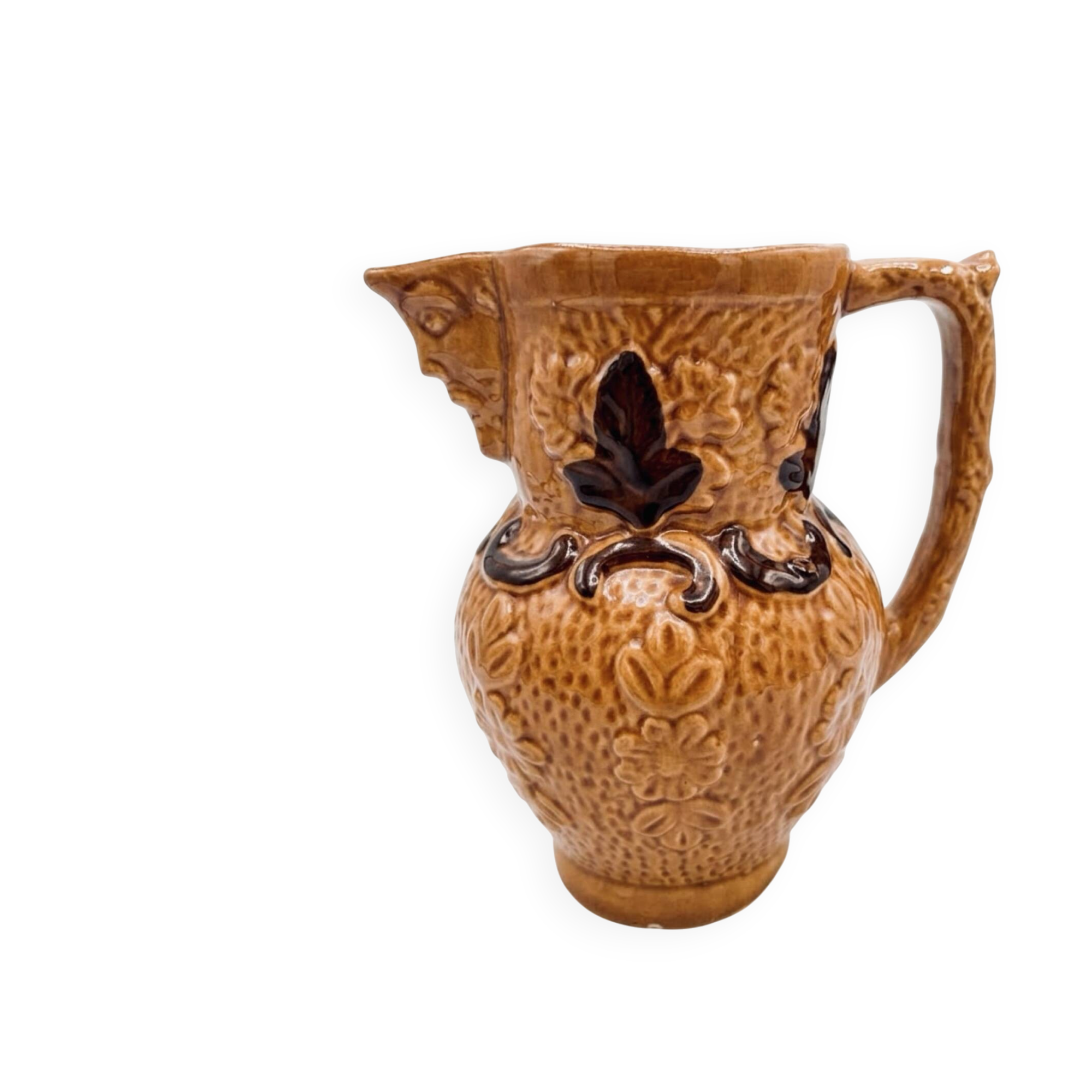 Pichet Barbotine floral