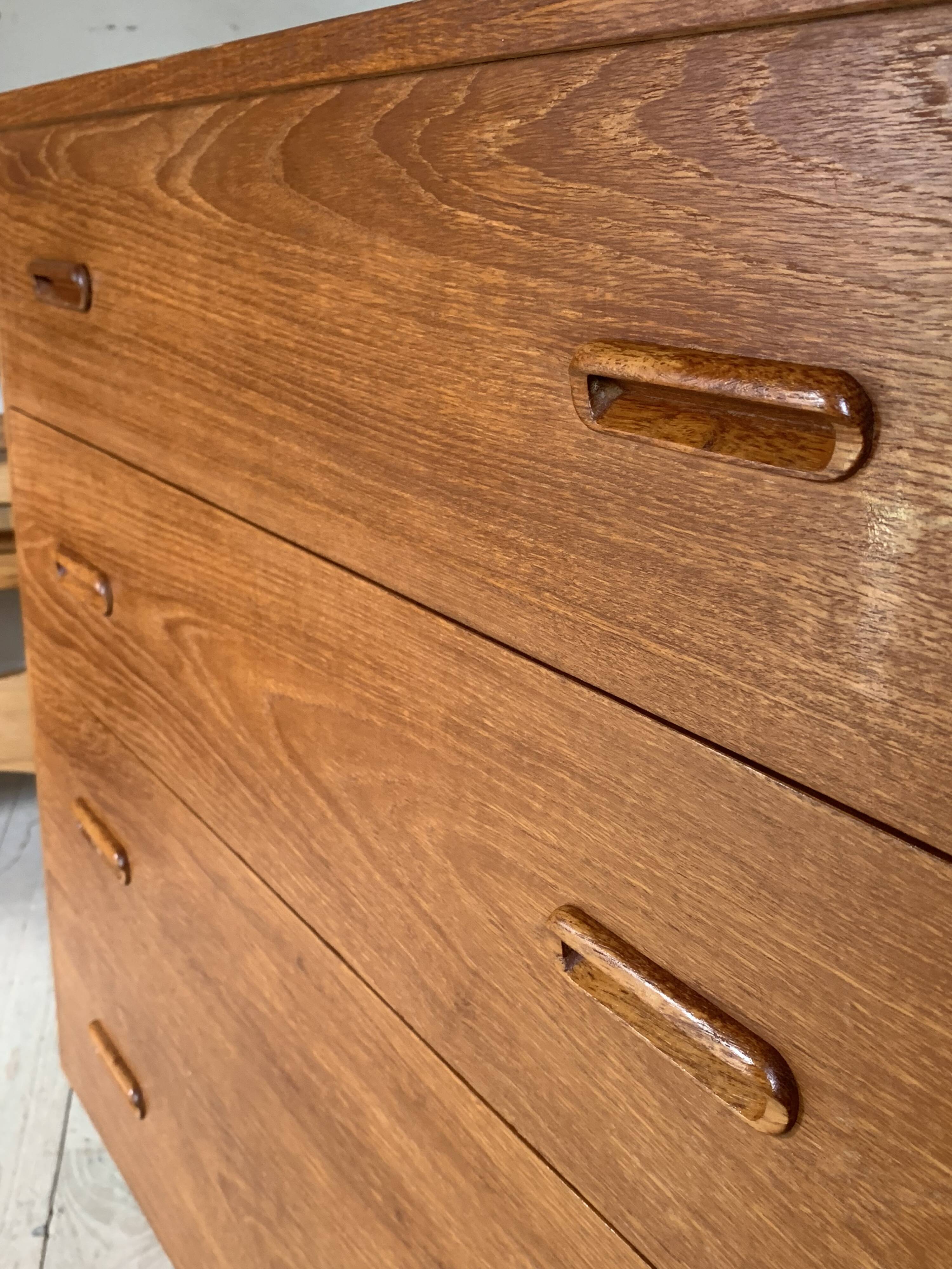 Vintage Scandinavian style teak dressing table