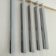Suite of 5 modernist Perzel, chrome and neon wall lamps, Art deco 1930