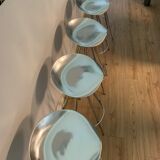 Set of 5 stools "Jamaica" by designer Pepe Cortes production Amat