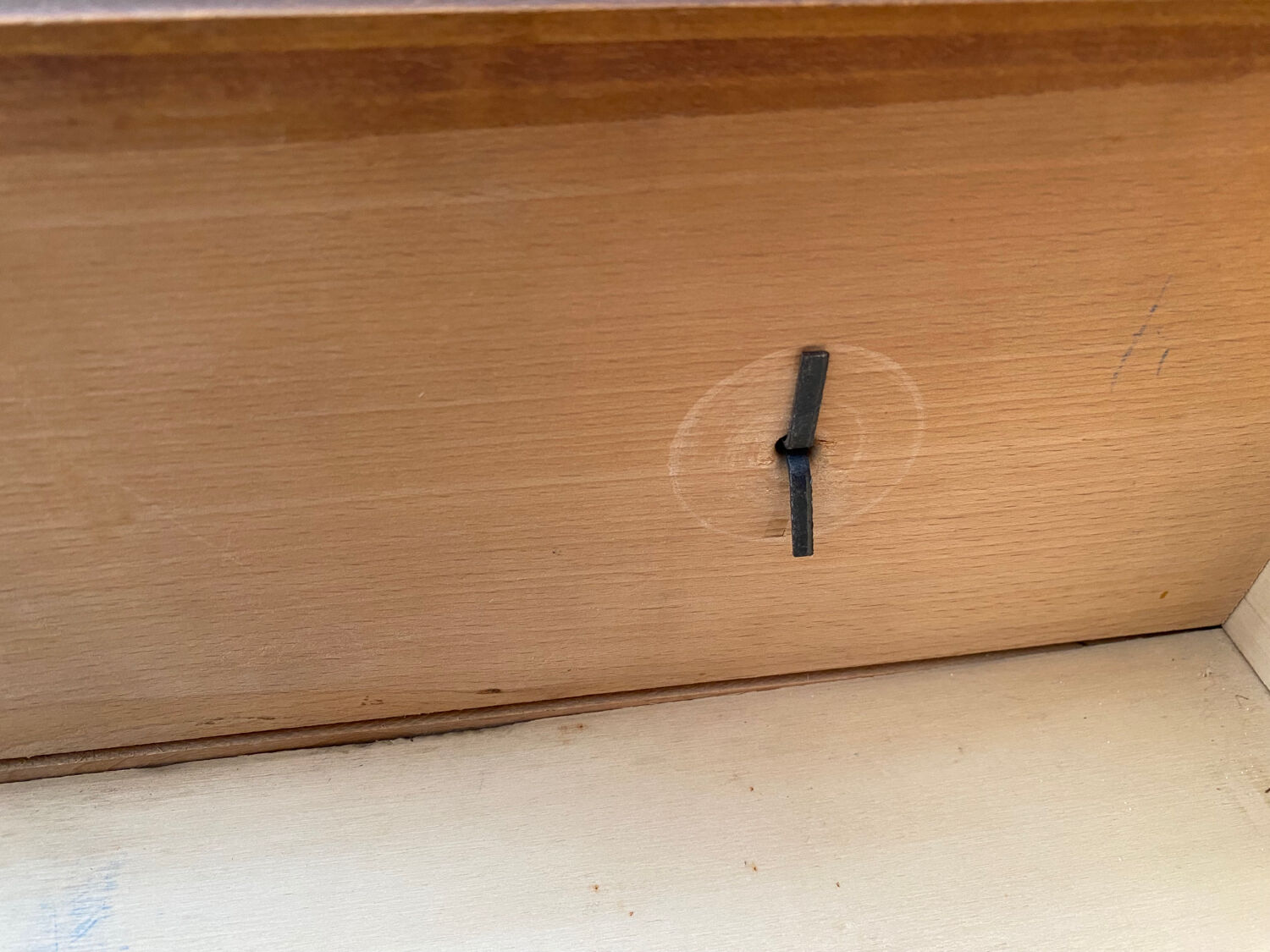 Vintage wooden chest of drawers