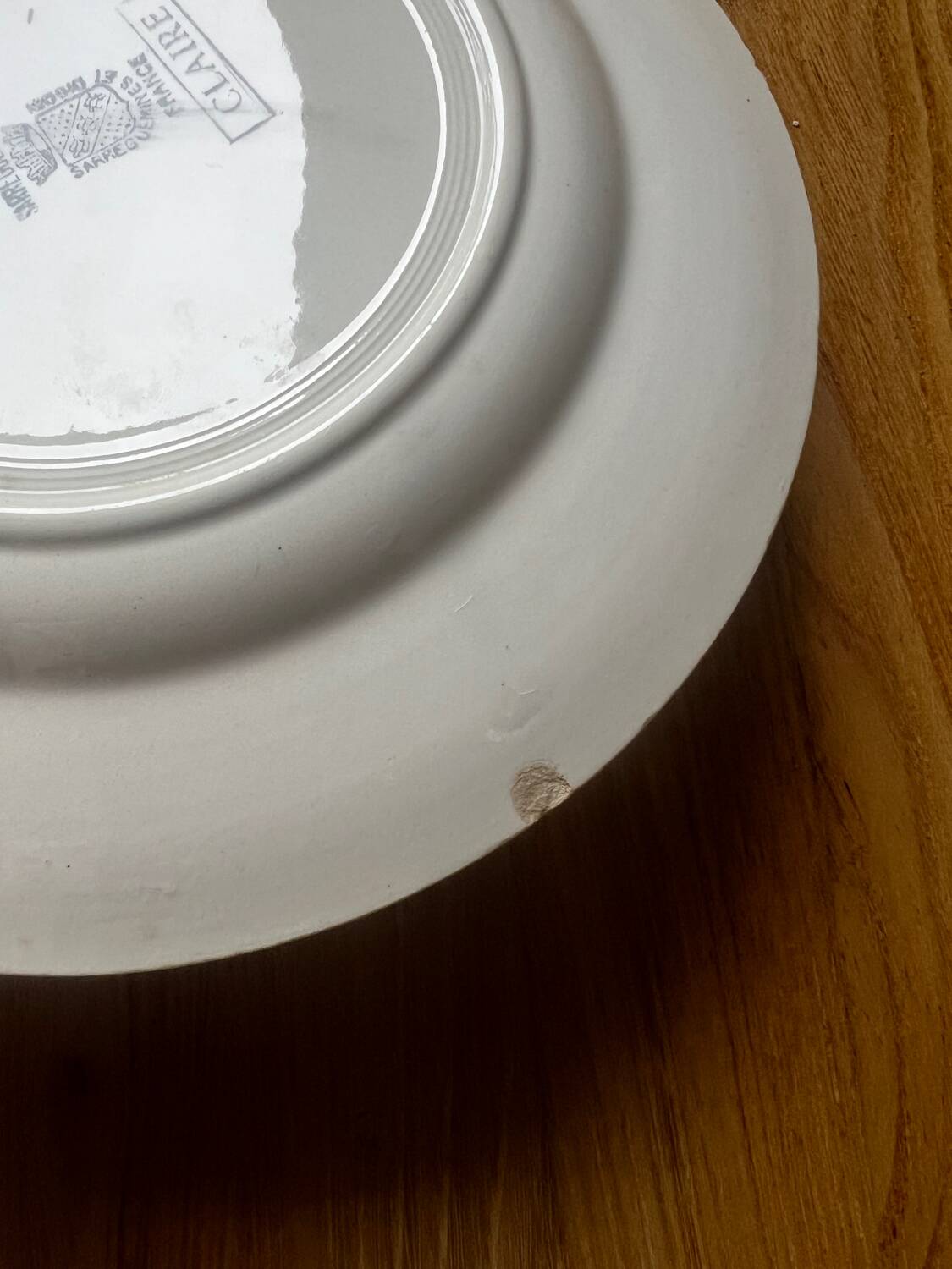 Mismatched dinner plates