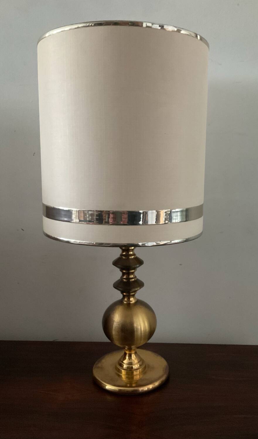Vintage brass lamp from the 70s