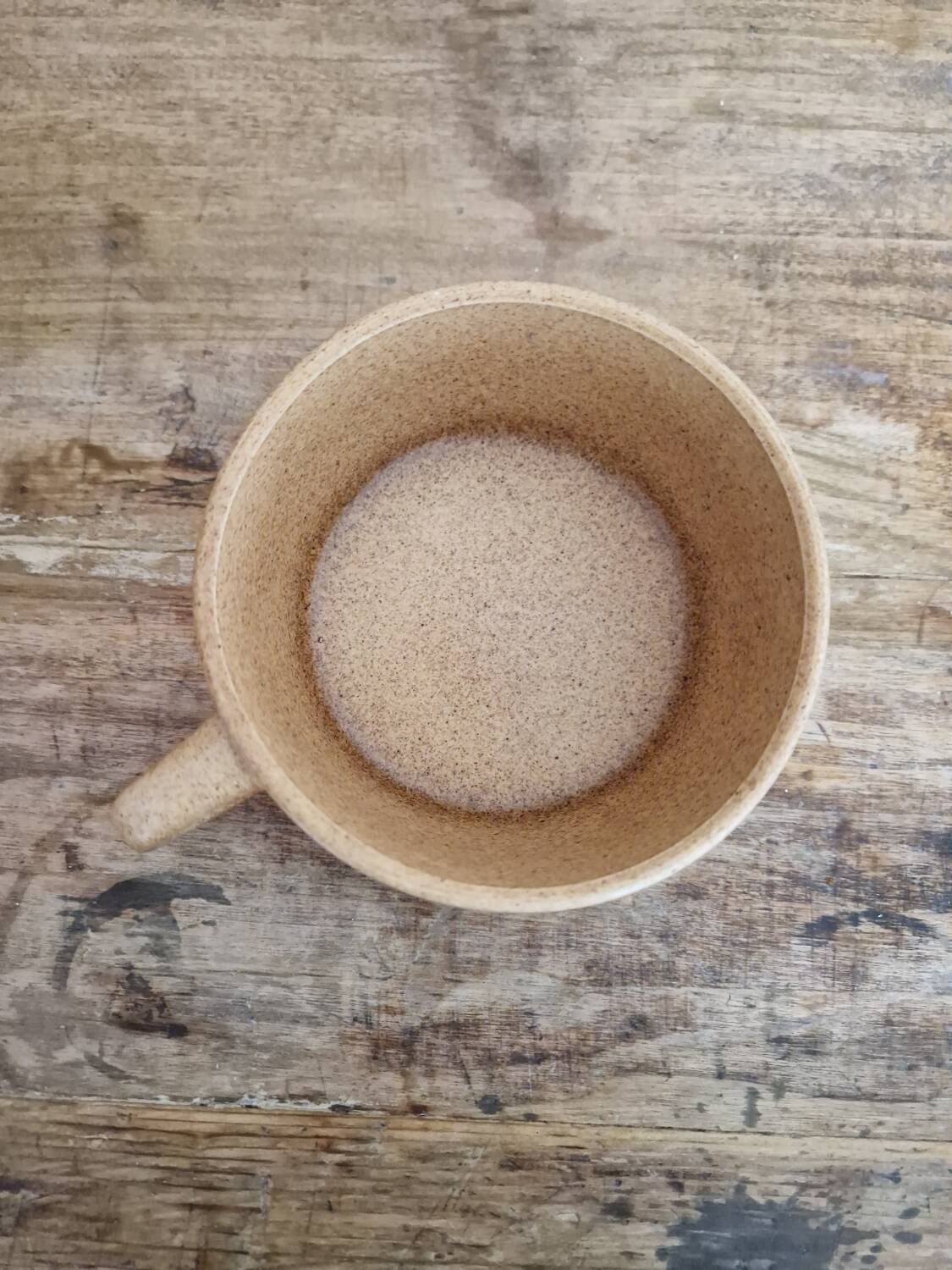 Tasse vintage en grès, France