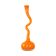 Orange vase, Danish design, 1990s, made in Denmark