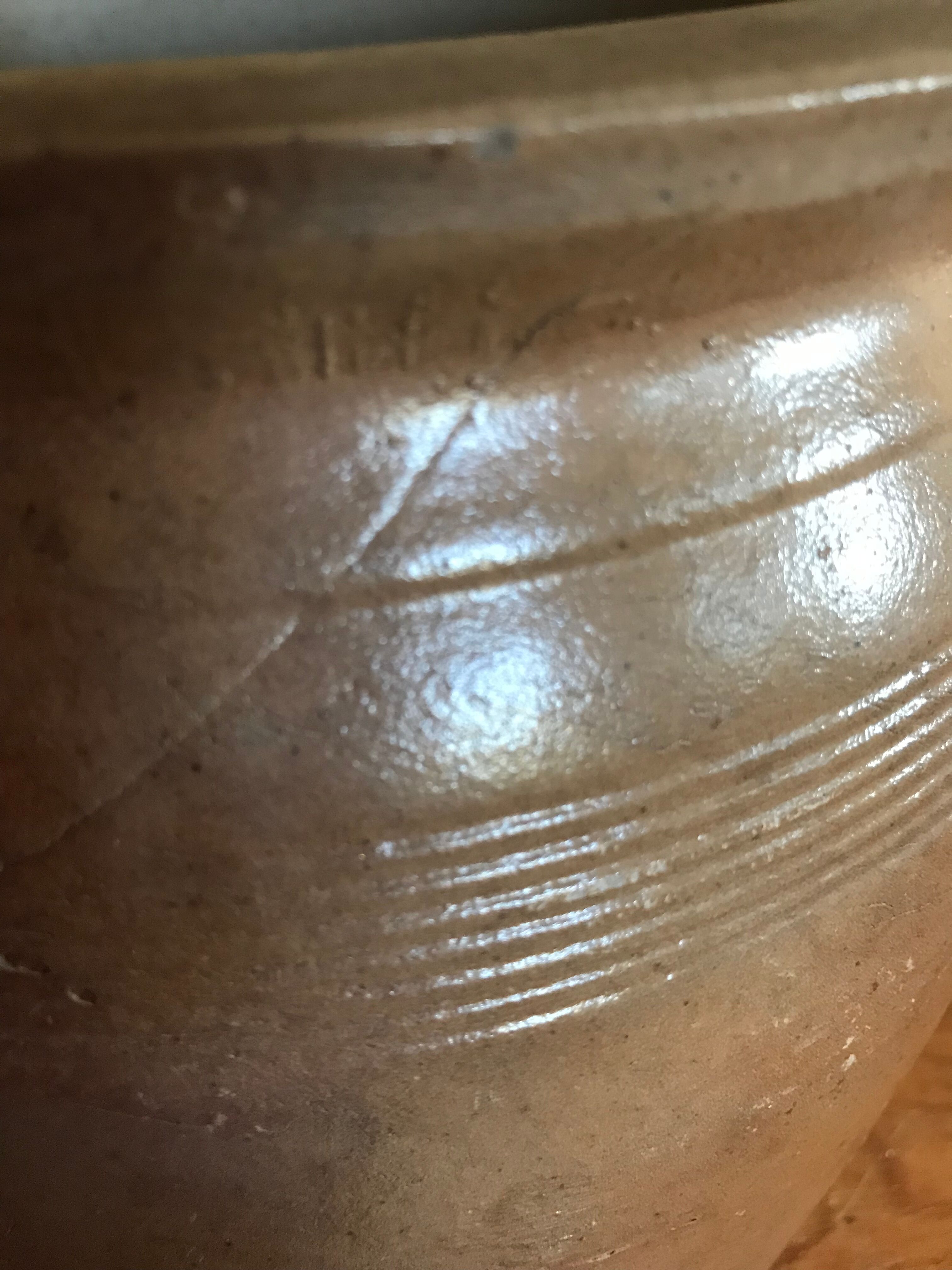 5l glazed sandstone pot