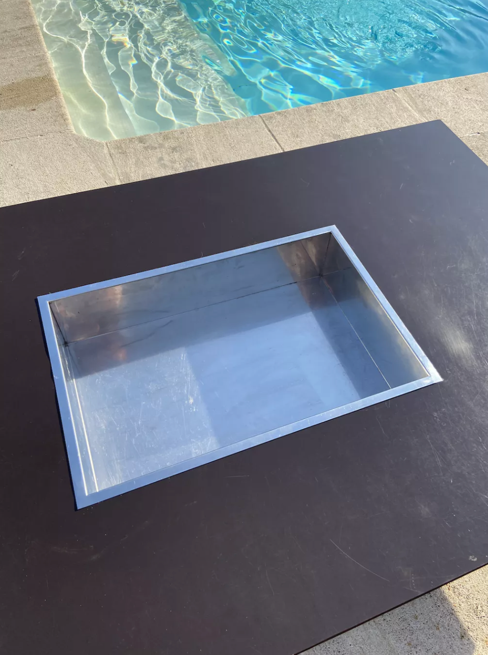 Coffee table bar by Willy Rizzo