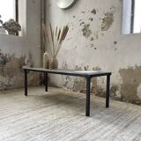 1950s slate coffee table