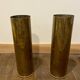 1942 brass shell casings/vase/umbrella stand