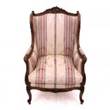 Wingback chairs, France, circa 1900