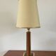 Lampe vintage en cuir de Robert Schuytener années 70
