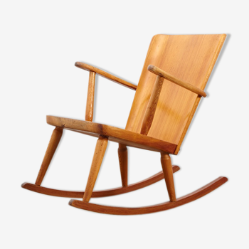 Rocking chair par Goran Malmvall pour Karl Andersson et Soner des années 1940